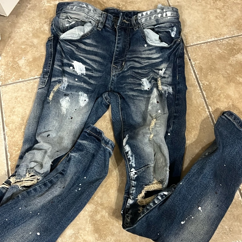 Smoke rise men’s jeans